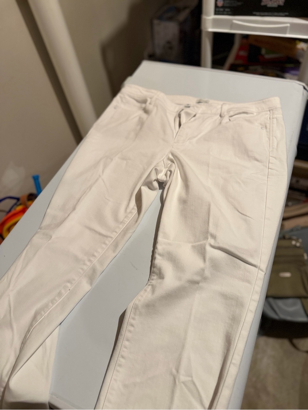 J. Jill Straight Leg Jeans in White